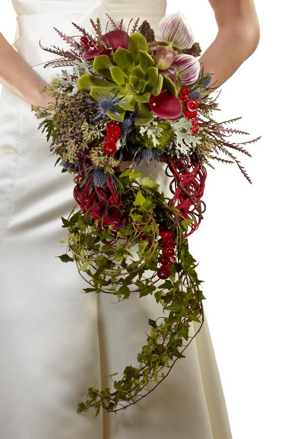 Wedding Bride Bouquet Hand Tied Flower Creative Gifts Holiday Party Decor 