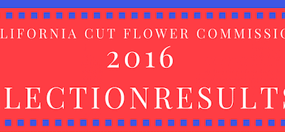 California Cut Flower Commission Election Results