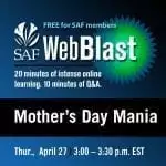 Web Blast image for Mother's Day Mania from April 27, 2017