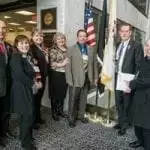 Illinois members participating in Congressional Action Days 2017 included Ed Cronin, FTD, Inc.; Jennifer Zurko, Ball Horticultural Company; Jenna, Megan and Dave Mitch-ell, AAF, Mitchell’s Flowers and Events; Mike Klopmeyer, Ph.D., Darwin Perennials; and Marvin Miller, Ph.D., AAF, Ball Horticultural Company.