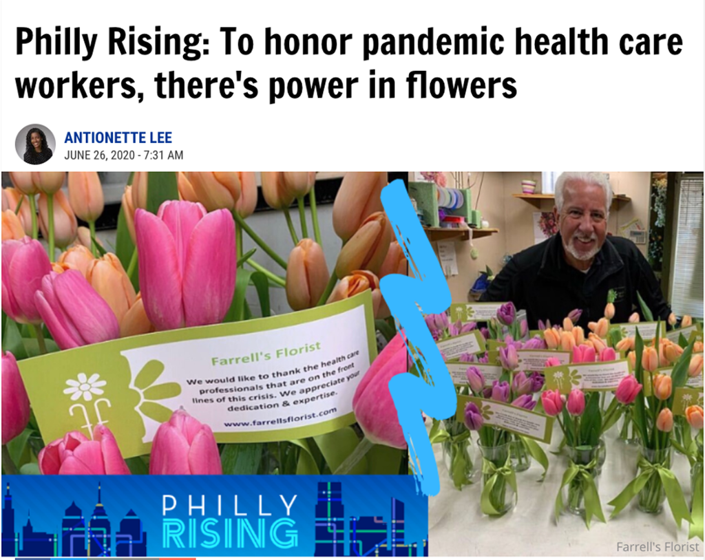 Pa. Florist Rallies Community to Honor Essential Workers
