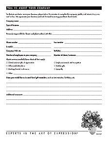 B2B Kit: Company Profile Form