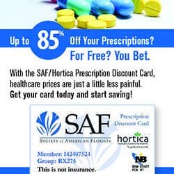 A Discount for Prescription Drugs, Exclusively For SAF Members