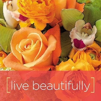 LIVE LIKE A FLOWER Facebook Graphic