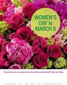 SAF’s Women’s Day fliers have space at the bottom for customization. Print them in color, and include them in invoices, tack them to bulletin boards at gyms and beauty salons, and keep a stack by your cash registrar.