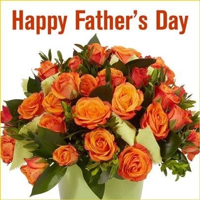happy fathers day flowers