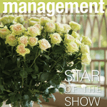 'Brilliant Stars Green Pink', a spray rose, earned the coveted title "Best in Show” at SAF Amelia Island 2015 and graced the November 2015 cover of Floral Management Magazine.