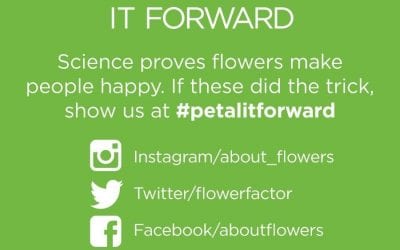 Petal It Forward Prep: Order Flower Cards and T-Shirts