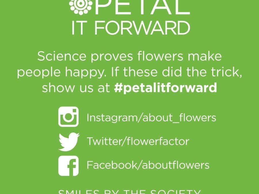 Petal It Forward Prep: Order Flower Cards and T-Shirts