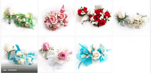 Court homecoming customers by creating a corsage collection for your website and social media pages.
