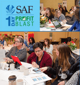 Several shops chose to send multiple employees to SAF’s 1-Day Profit Blast in Seattle, so they could collaborate on how to use the information gleaned from the event.