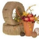 Creative accessories added to photo of flowers