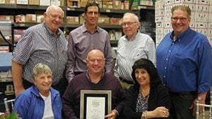 Jack Van Namen Honored by Kennicott with Lifetime Achievement Award