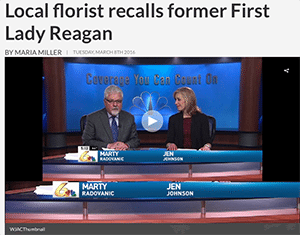Pennsylvania Florist Recalls Former First Lady