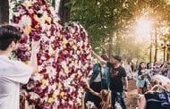 In Flower Wall, Grieving Community Finds Relief, Beauty and Love