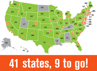 Florists from 41 States Commit to Local Petal It Forward Events on Oct. 19