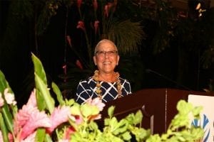 Gay Smith received the 2016 Society of American Florists' President's Award.