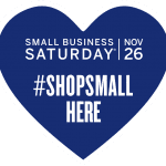 Customize Small Business Saturday resources, such as this website badge, and other marketing materials and graphics for free at ShopSmall.com/GetReady.