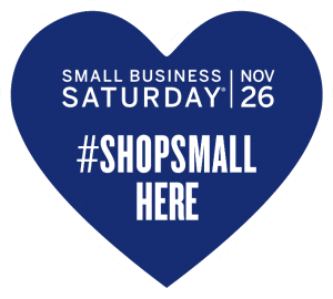 Customize Small Business Saturday resources, such as this website badge, and other marketing materials and graphics for free at ShopSmall.com/GetReady.