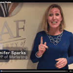 SAF Vice President of Marketing Jennifer Sparks