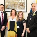 Mother-daughter duo Kelly and Camille Dolloff of Artistic Blossoms Floral Design Studio with fellow Bostonian Nick Fronduto of Jacobson Floral Supply, Inc., discussed industry issues with an aide in the office of Rep. Michael Capuano (D-Massachusetts) during CAD 2016.
