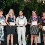 The American Academy of Floriculture salutes volunteer service to the industry and local communities. AAF inducted five new members last year (from left): Cathy Reifschneider, AAF, of Teleflora, Inc., in Phoenix, Arizona; Kaitlin Radebaugh, AAF, of Radebaugh Florist & Greenhouses in Towson, Maryland; Michael R. Pugh, AAF, of Pugh’s Flowers in Memphis, Tennessee; Nikki Lemler, AAF, of Welke’s Milwaukee Florist in Milwaukee, Wisconsin; and Susan Klein, AAF, of Klein’s Floral and Greenhouses in Madison, Wisconsin.