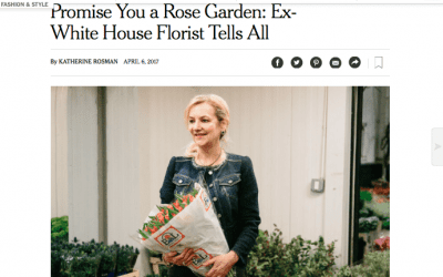 Former White House Florist Writes ‘Juicy’ Book