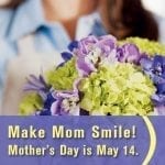 “Make Mom Smile” poster