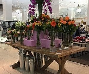 NYC Florist Pops Up in Lux Retail Store