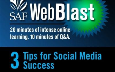 Free WebBlast to Reveal 3 Tips for Social Media Success