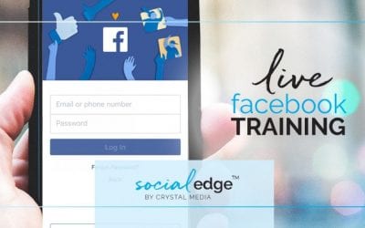 Members Save 10% on Crystal Media’s Live Facebook Training