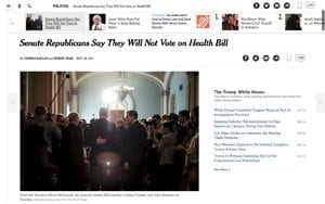 Senate Won’t Vote on Health Care Bill