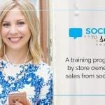 social to sale training image for Crystal Vitkaitis's webinar program