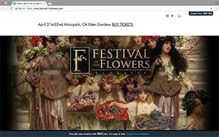 Rome-Inspired Flower Festival Planned for California 