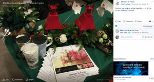 Last month, Flowers ‘n’ Ferns in Burke, Virginia, was one of several small businesses that set up temporary shop for a Christmas market at Fair Winds Brewing Company in Lorton, Virginia.