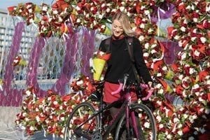 Teleflora floral "Wall of Love"