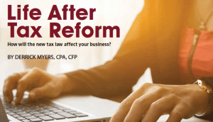 tax law, derrick myers, CPA donald trump