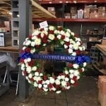 An SAF member, Conklyn's Florist in nearby Alexandria, Virginia, designed the floral arrangements that flanked Billy Graham's remains as he lay in honor in the U.S. Capitol Rotunda for two days