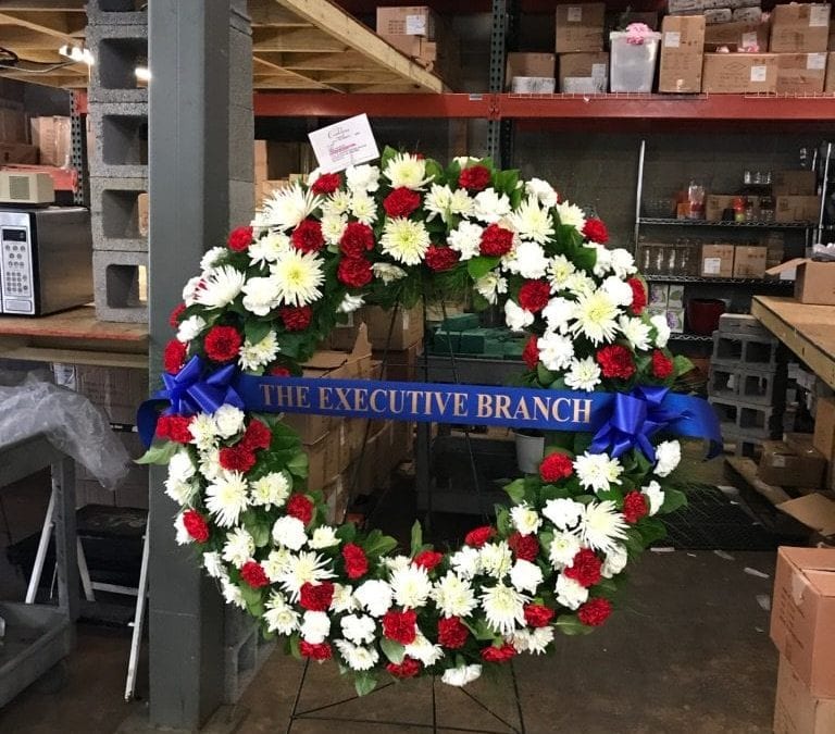 Virginia Florist Designs Flowers for Billy Graham Capitol Viewing