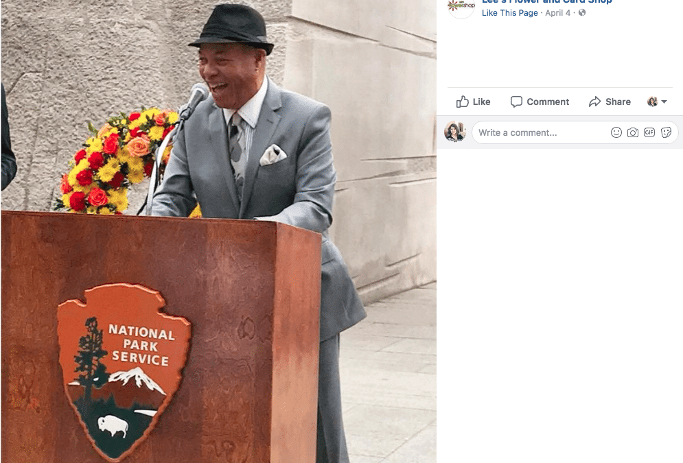 D.C. Florist Speaks at Event Honoring Martin Luther King Jr.