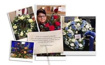 Yankees Honor Fallen Officers Nationwide with Flowers