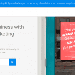 Google’s “Small Thanks” campaign allows business owners to search for their business and then create ready-to-use social posts, stickers, posters and more.