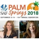 Three months from now, Cheryl Denham, CEO and owner of Arizona Family Florist in Phoenix and Heather Waits, owner of Bloomtastic Flowers & Events in Columbus, Ohio, will be participating SAF Palm Springs 2018 with hundreds of industry members for four days filled with 51 educational sessions and events led by 58 speakers and panelists.