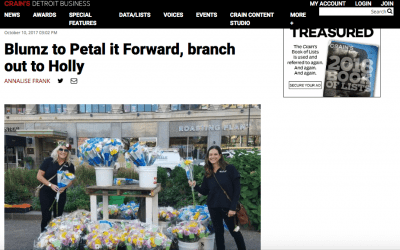 Get the Media Excited About Petal It Forward