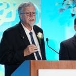 SAF honored Paul A. Thomas, Ph.D., a professor in the University of Georgia’s horticulture department, on Sept. 15 during SAF Palm Springs 2018.