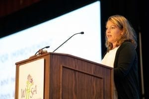 Marla O’Dell, vice president of sales and marketing at CSS Industries Inc. and the immediate past president of the Wholesale Florist and Florist Supplier Association, shared her perspective last week at the group’s annual conference. Ben Powell of Mayesh Wholesale Florist is WF&FSA’s new president.
