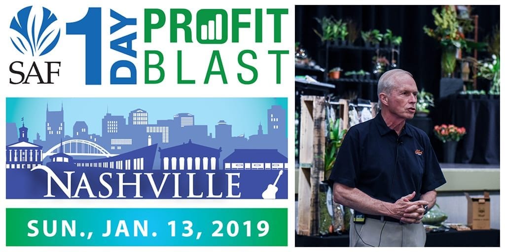 Expert tips at SAF’s 1-Day Profit Blast in Nashville, sponsored by DWF Wholesale, features Paul Goodman, MBA, CPA, PFCI who will present “A Roadmap for Profitable Deliveries.” Early-bird registration saves you $60 and is available until January 3. Additional registrants from the same company are only $99 each.
