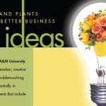 idead post card cover with a lightbulb
