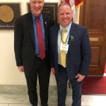 SAF member Jayson Waits from Bloomtastic Florist meets with Rep Steve Stivers (R-Ohio)