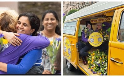SAF Kicks Off Stress Awareness Month with ‘Flower Power Mobile’